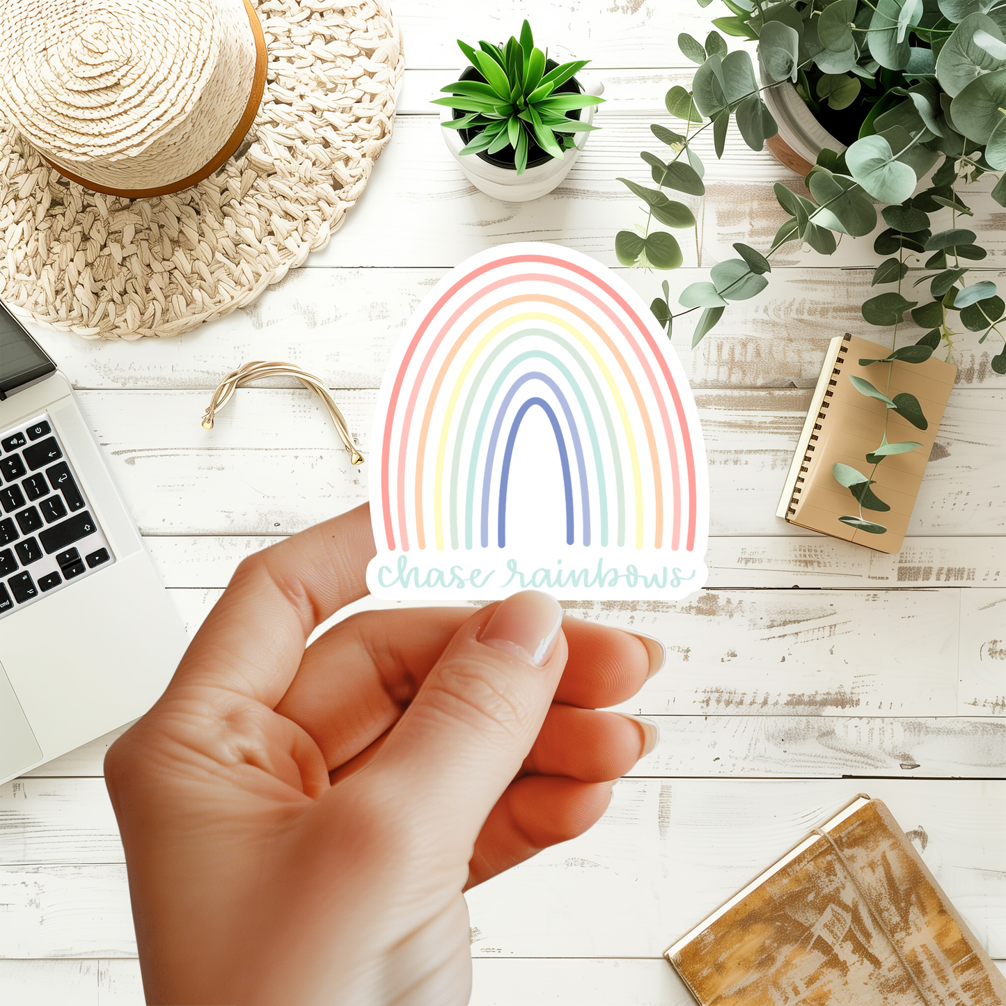 Chase Rainbows Sticker