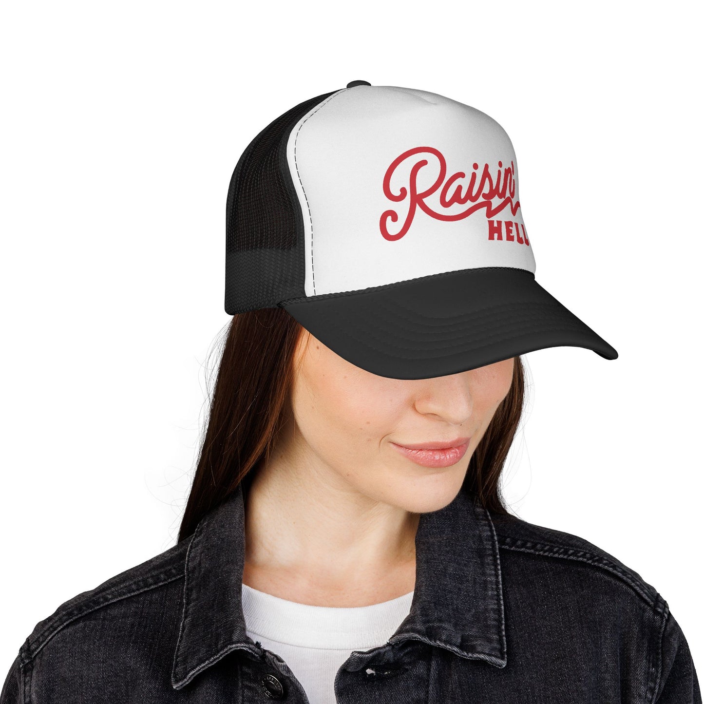 Raisin' Hell Trucker Hat