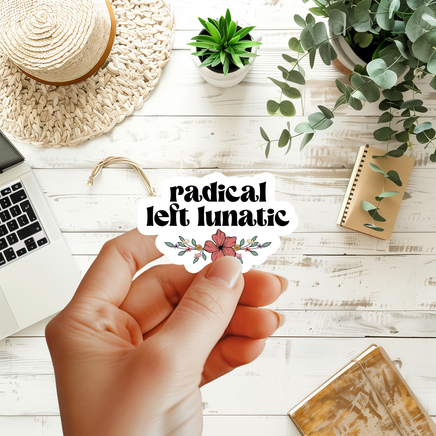 Radical Left Lunatic Sticker
