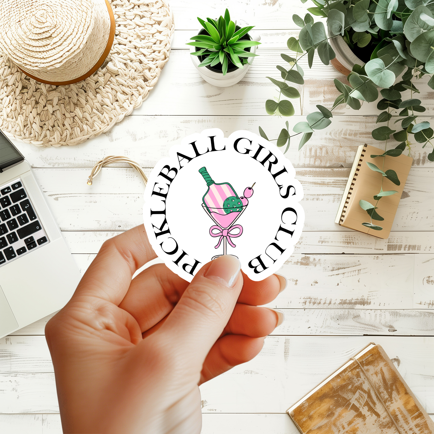 Pickleball Girls Club Sticker
