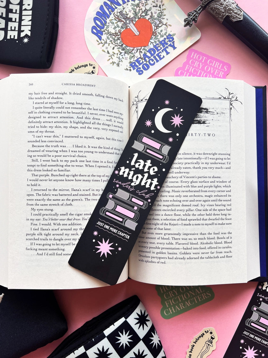 Late Night Reader Bookmark