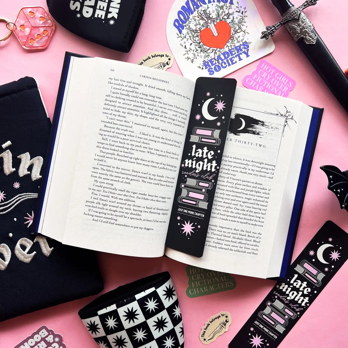 Late Night Reader Bookmark