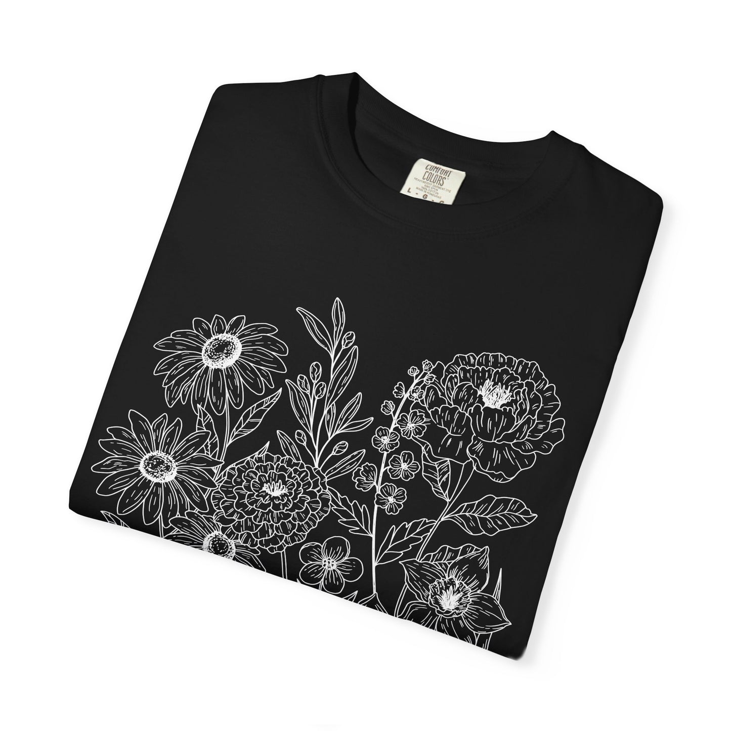 Wildly Growing Florals Comfort Colors T-Shirt