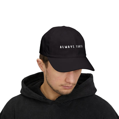 Embroidered Always Tired Dad Cap, Quirky Gift for Adults, Sassy Hat, Millennial Gift Idea, Nap Time, Funny Hat