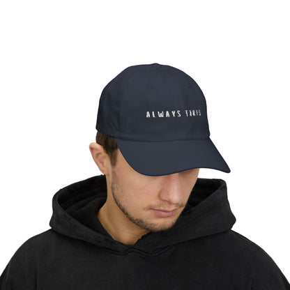 Embroidered Always Tired Dad Cap, Quirky Gift for Adults, Sassy Hat, Millennial Gift Idea, Nap Time, Funny Hat