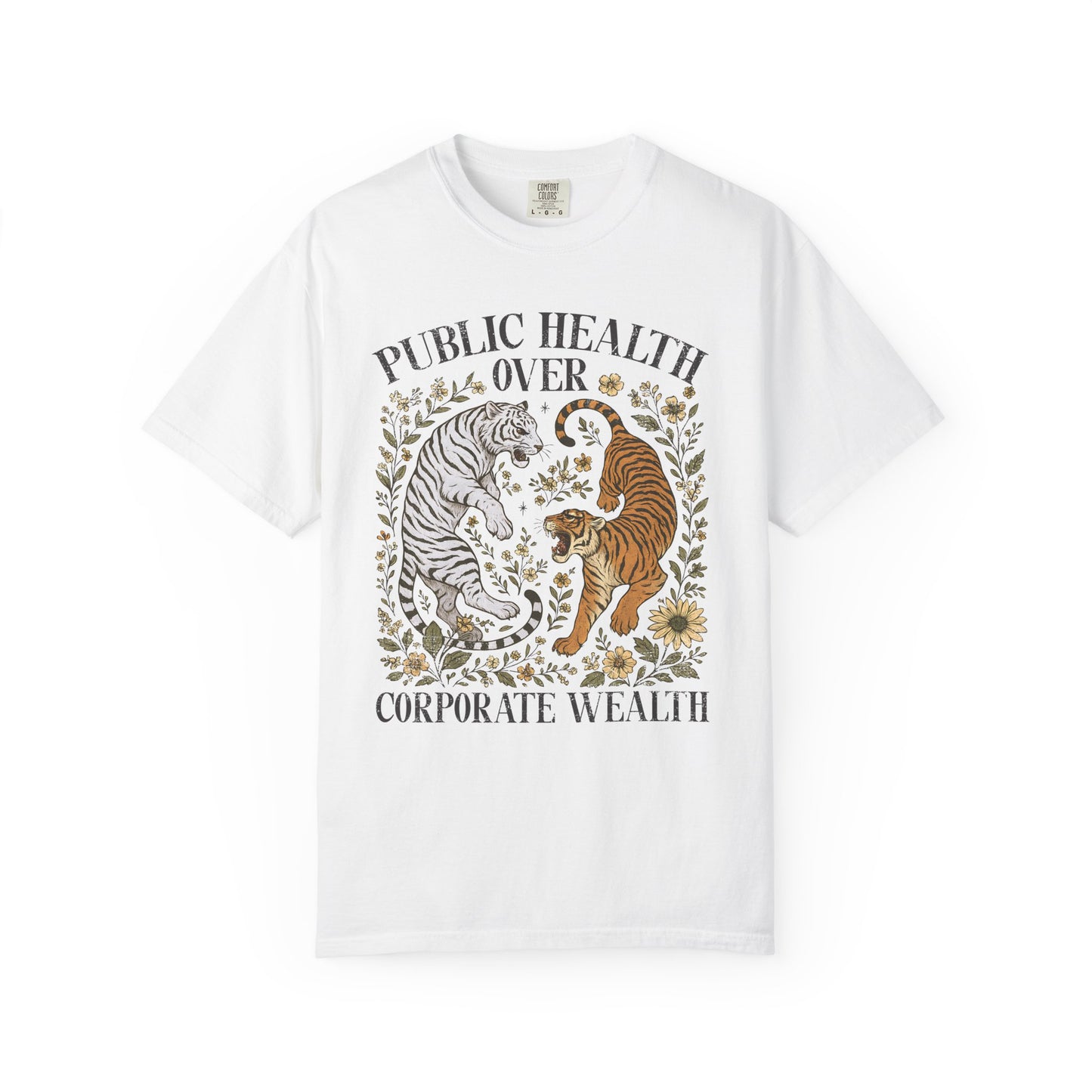 Public Health Over Corporate Wealth T-Shirt