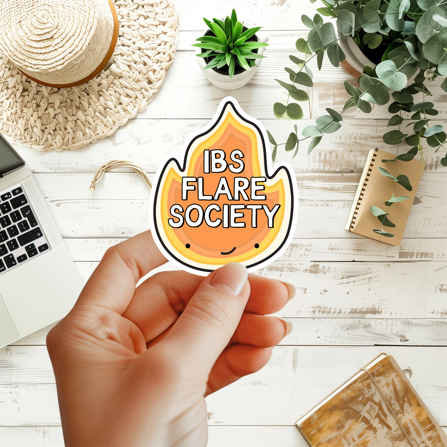 IBS Flare Society Sticker