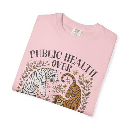Public Health Over Corporate Wealth T-Shirt