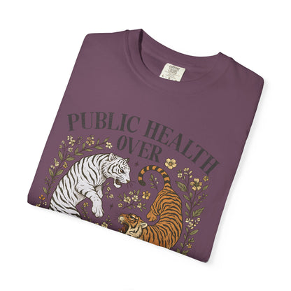 Public Health Over Corporate Wealth T-Shirt