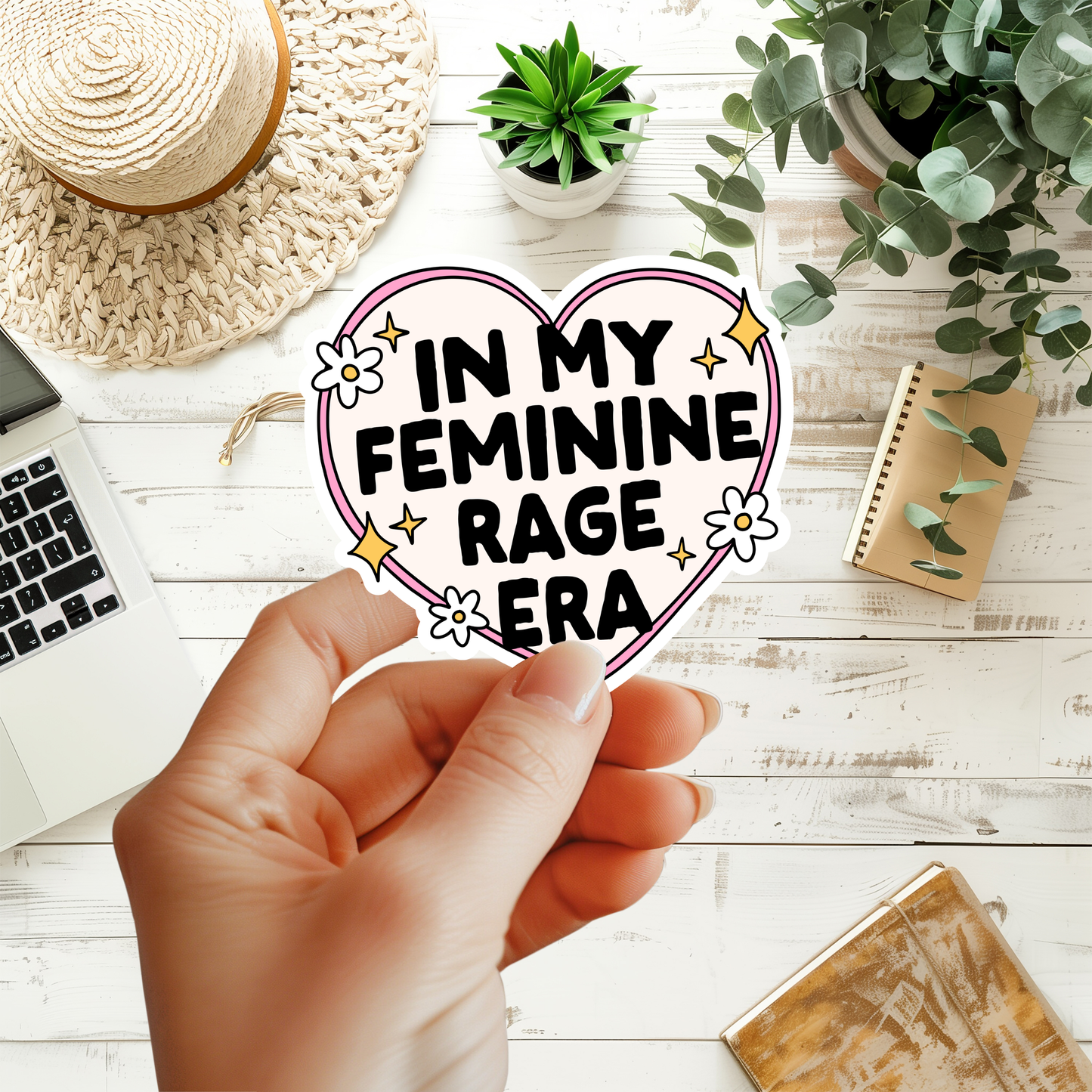 In Feminine Rage Era Sticker