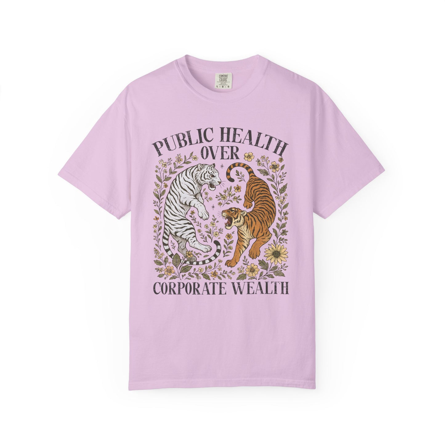 Public Health Over Corporate Wealth T-Shirt