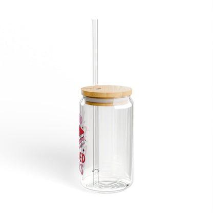 I Read Banned Books 16oz Glass Iced Coffee Cup