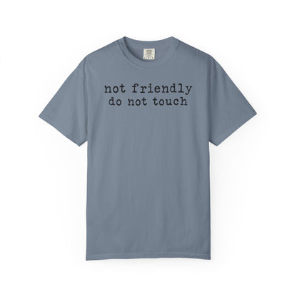 Not Friendly Do Not Touch T-Shirt