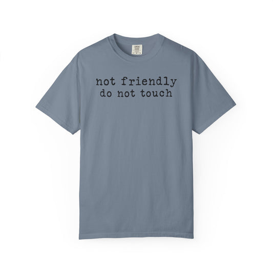 Not Friendly Do Not Touch T-Shirt