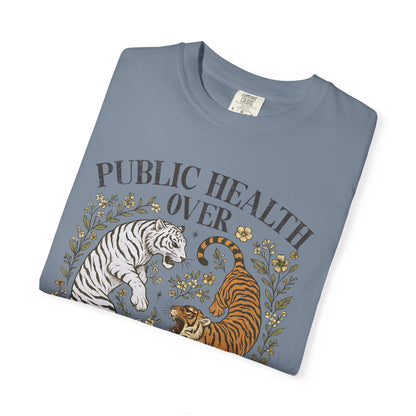 Public Health Over Corporate Wealth T-Shirt