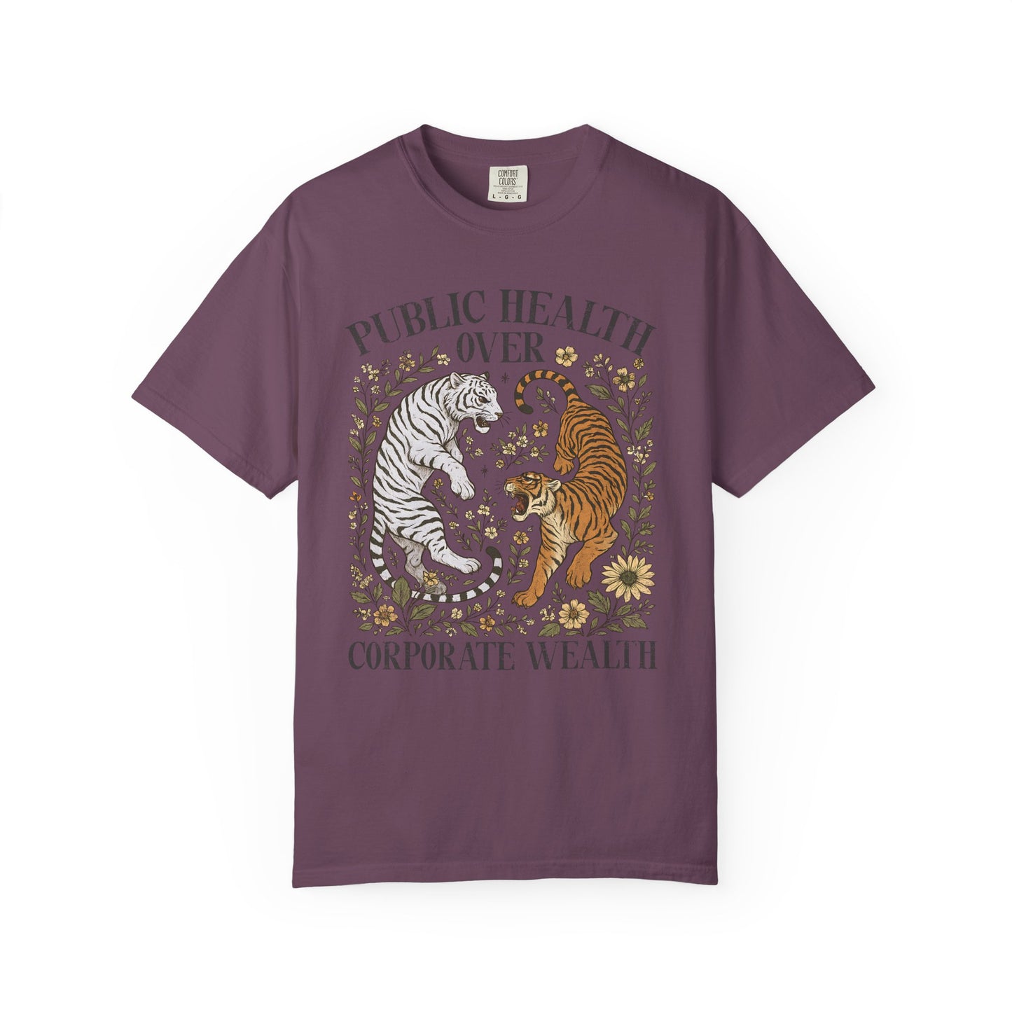 Public Health Over Corporate Wealth T-Shirt