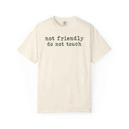 Not Friendly Do Not Touch T-Shirt