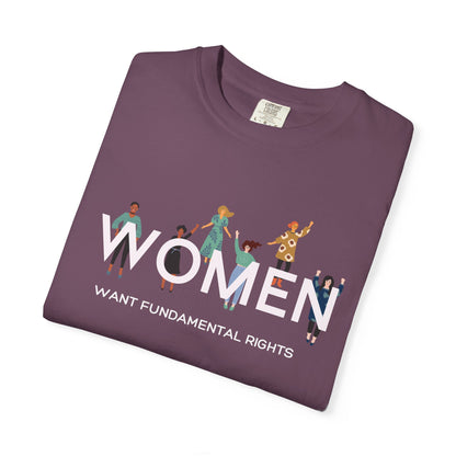 Women Want Fundamental Rights T-Shirt