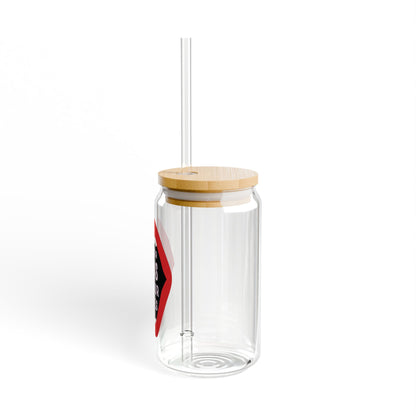 Keep Your Bans Off Our Bodies 16oz Glass Iced Coffee Cup