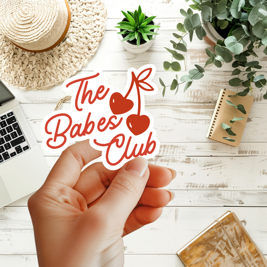 The Babes Club Sticker