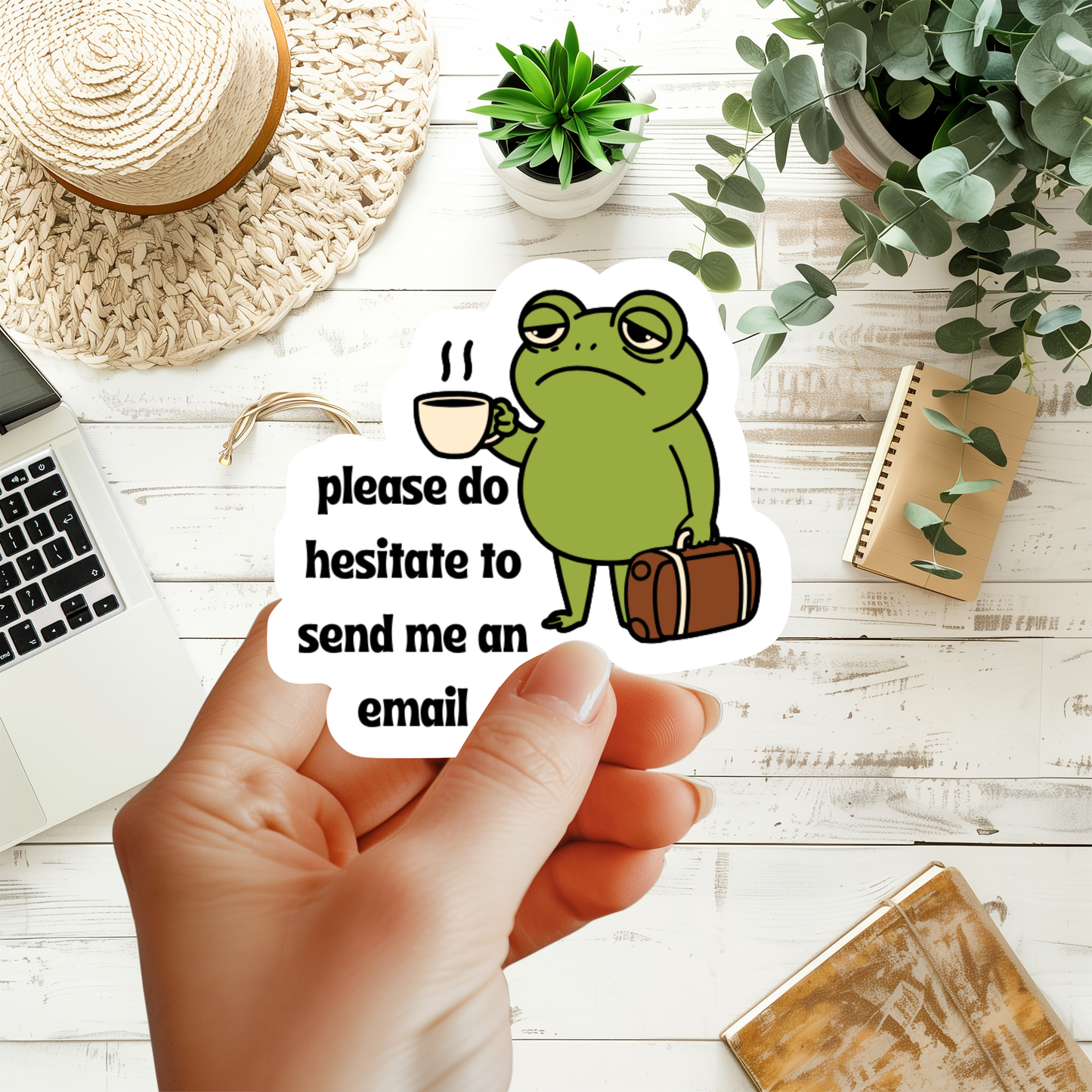Please Do Hesitate To Send Me An Email Sticker