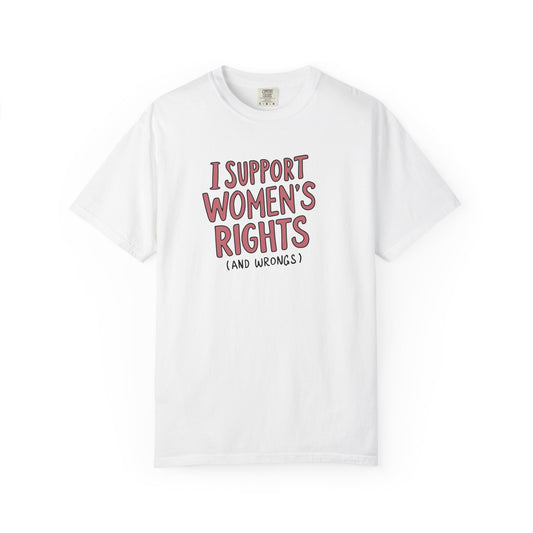 Feminist Quote T-shirt, Women's Rights Tee, Support Female Empowerment Top, Feminism Gift, Funny Activist Apparel, Roe v Wade, 1973