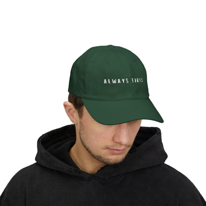Embroidered Always Tired Dad Cap, Quirky Gift for Adults, Sassy Hat, Millennial Gift Idea, Nap Time, Funny Hat