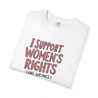 Feminist Quote T-shirt, Women's Rights Tee, Support Female Empowerment Top, Feminism Gift, Funny Activist Apparel, Roe v Wade, 1973