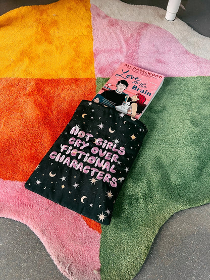 Hot Girls Cry Over Fictional Characters Kindle or Book Sleeve