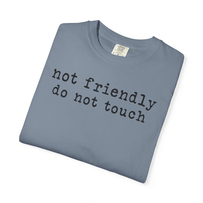 Not Friendly Do Not Touch T-Shirt