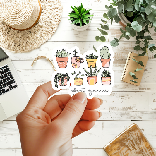 Plant Goodness Sticker