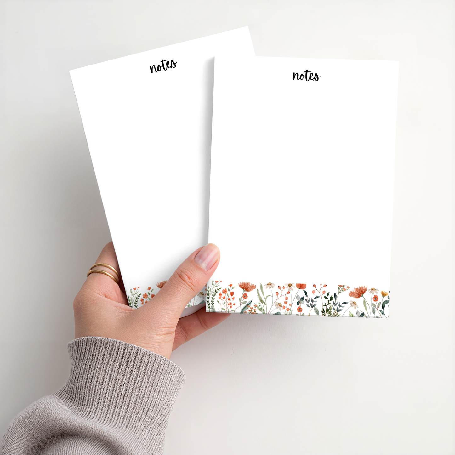 Floral Watercolor Notepad