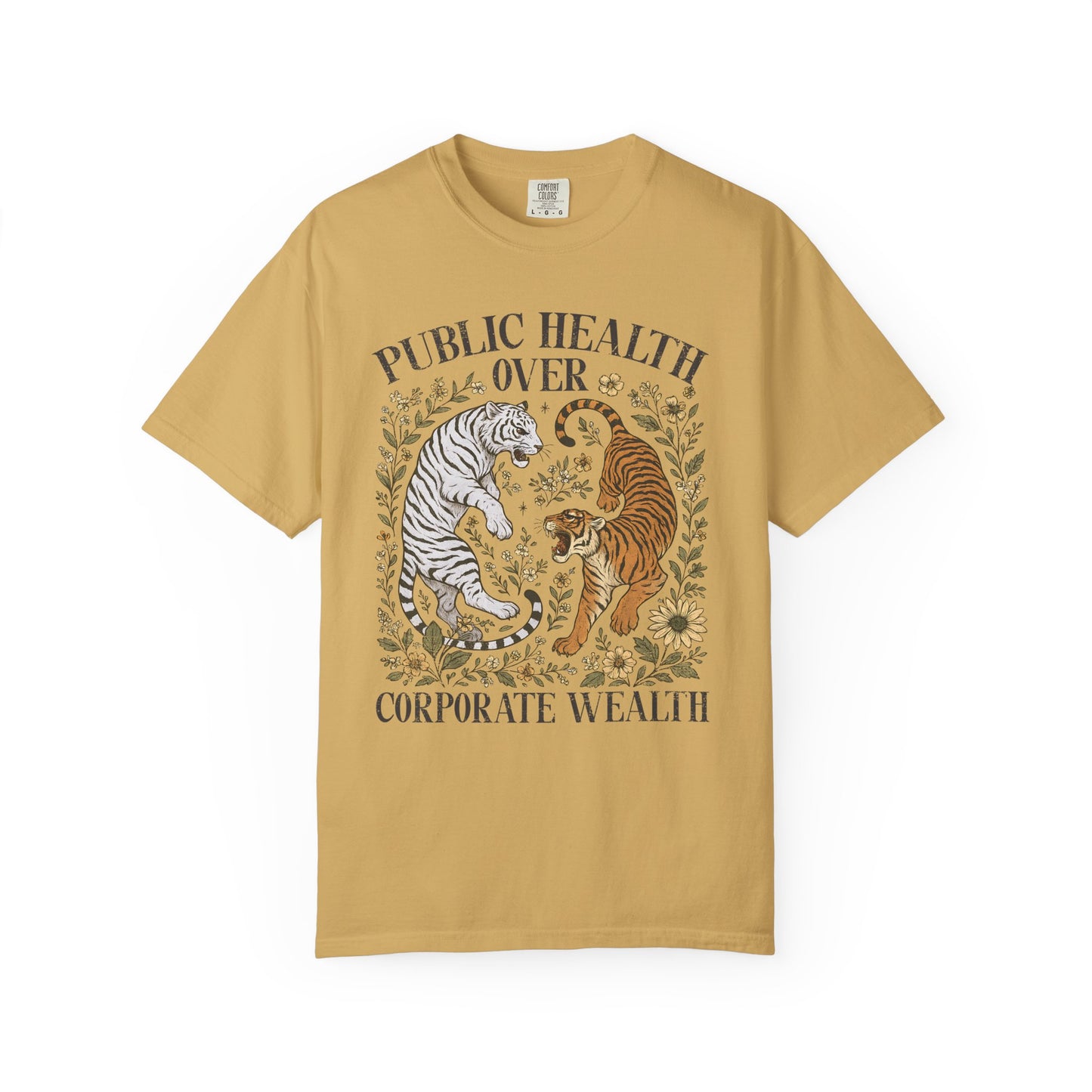 Public Health Over Corporate Wealth T-Shirt