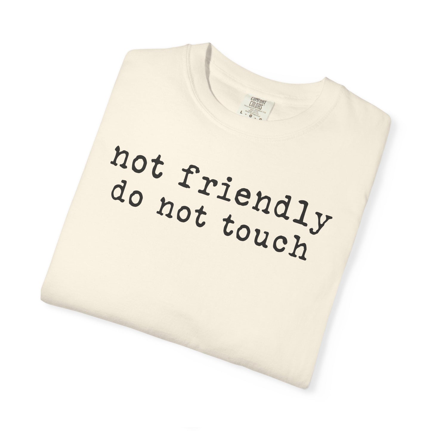 Not Friendly Do Not Touch T-Shirt