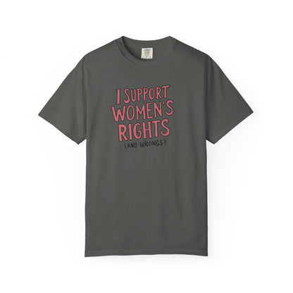 Feminist Quote T-shirt, Women's Rights Tee, Support Female Empowerment Top, Feminism Gift, Funny Activist Apparel, Roe v Wade, 1973
