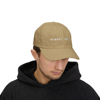 Embroidered Always Tired Dad Cap, Quirky Gift for Adults, Sassy Hat, Millennial Gift Idea, Nap Time, Funny Hat