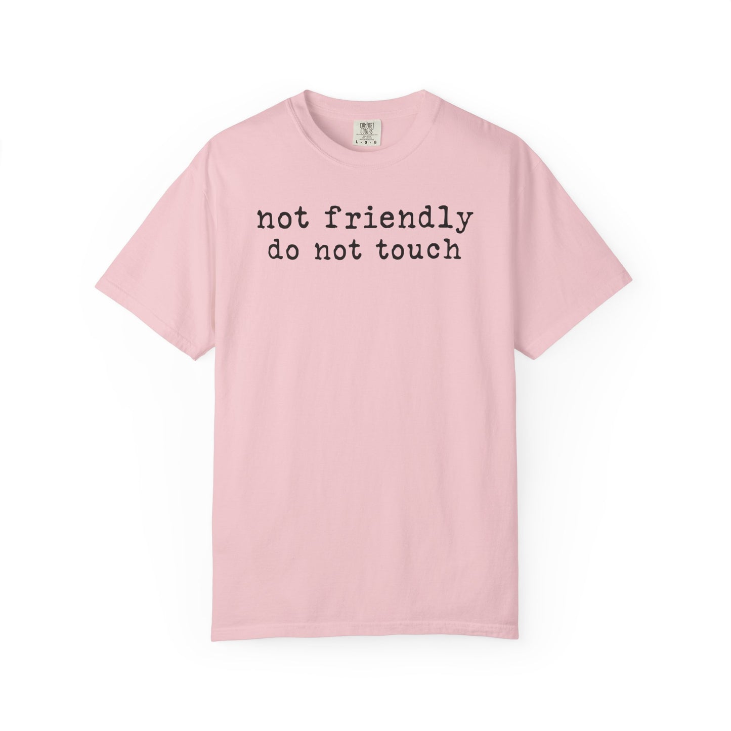 Not Friendly Do Not Touch T-Shirt