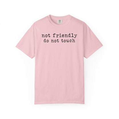 Not Friendly Do Not Touch T-Shirt