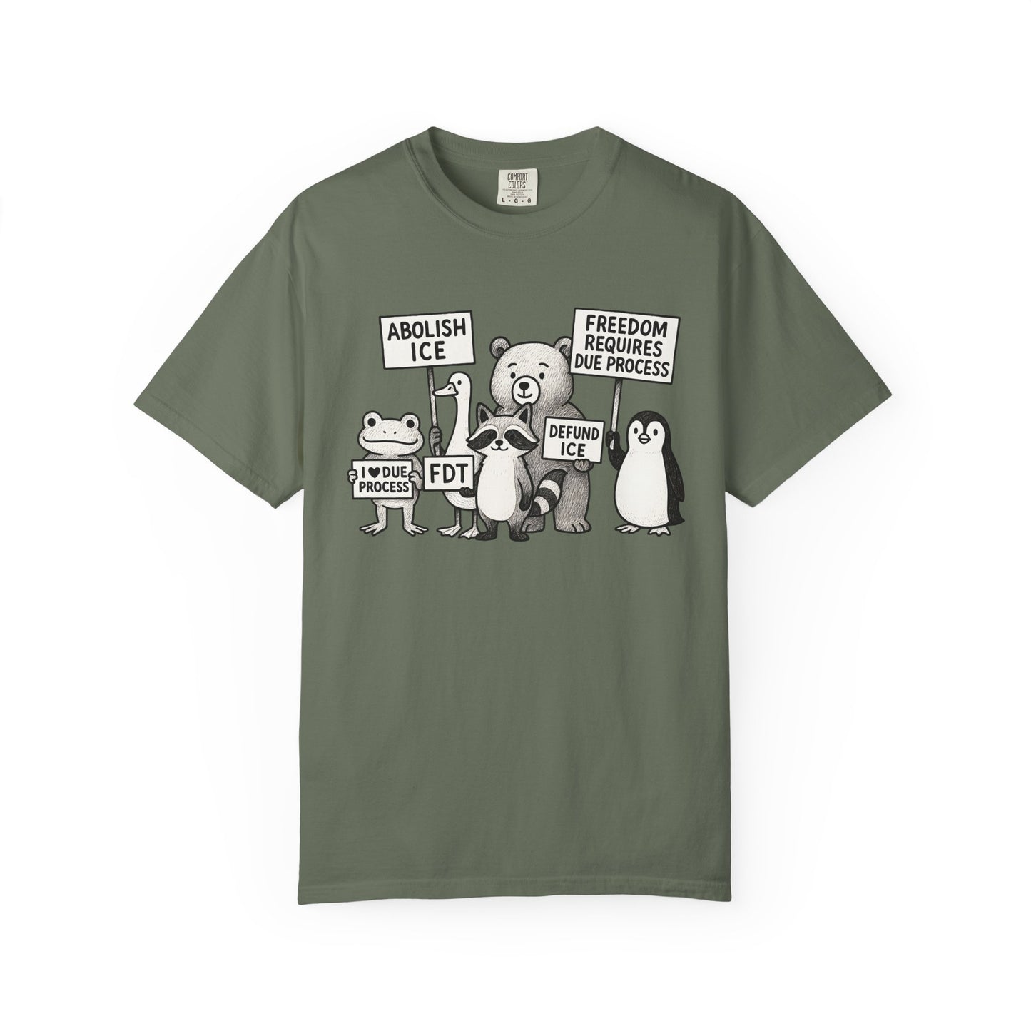 Abolish ICE Animals T-Shirt