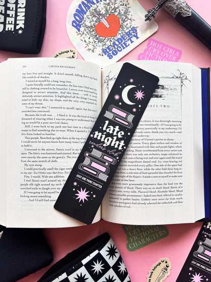 Late Night Reader Bookmark