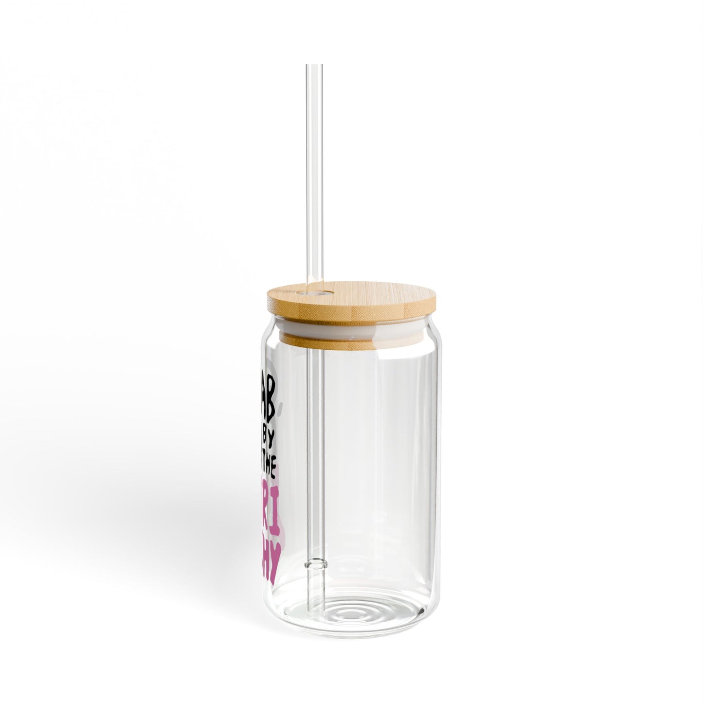 Grab 'Em By The Patriarchy Beer Can Glass Cup, Iced Coffee Cup, Glass Can Cup, Female Empowerment, Feminist Gift, Gender Equality