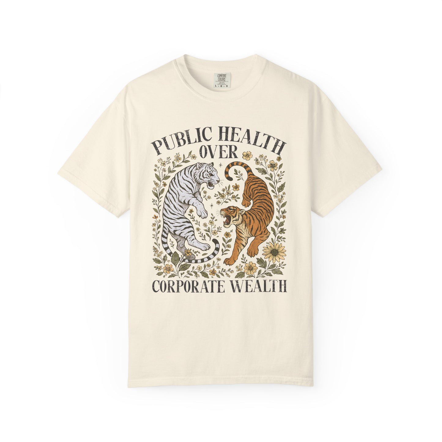 Public Health Over Corporate Wealth T-Shirt