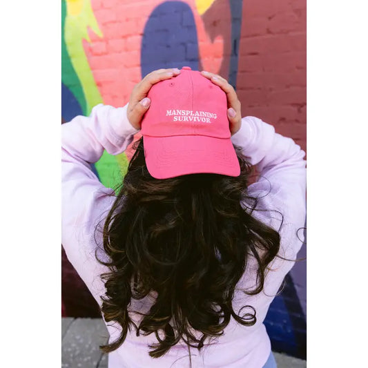 Mansplaining Survivor Baseball Hat